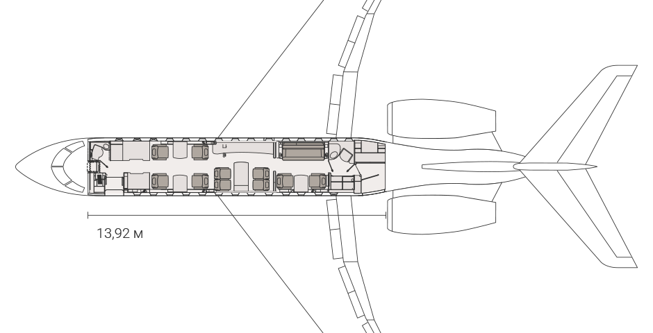 volo privato sul Bombardier Global 5000